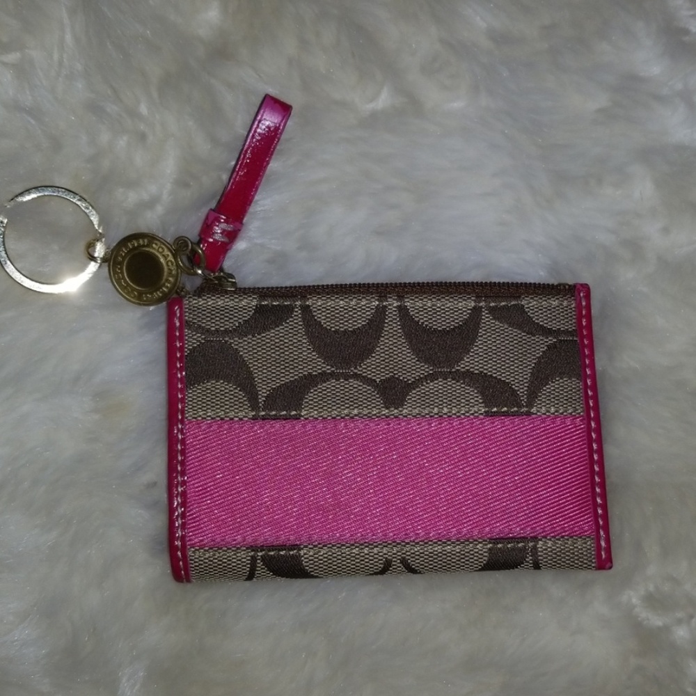 Coach Signature Card Holder